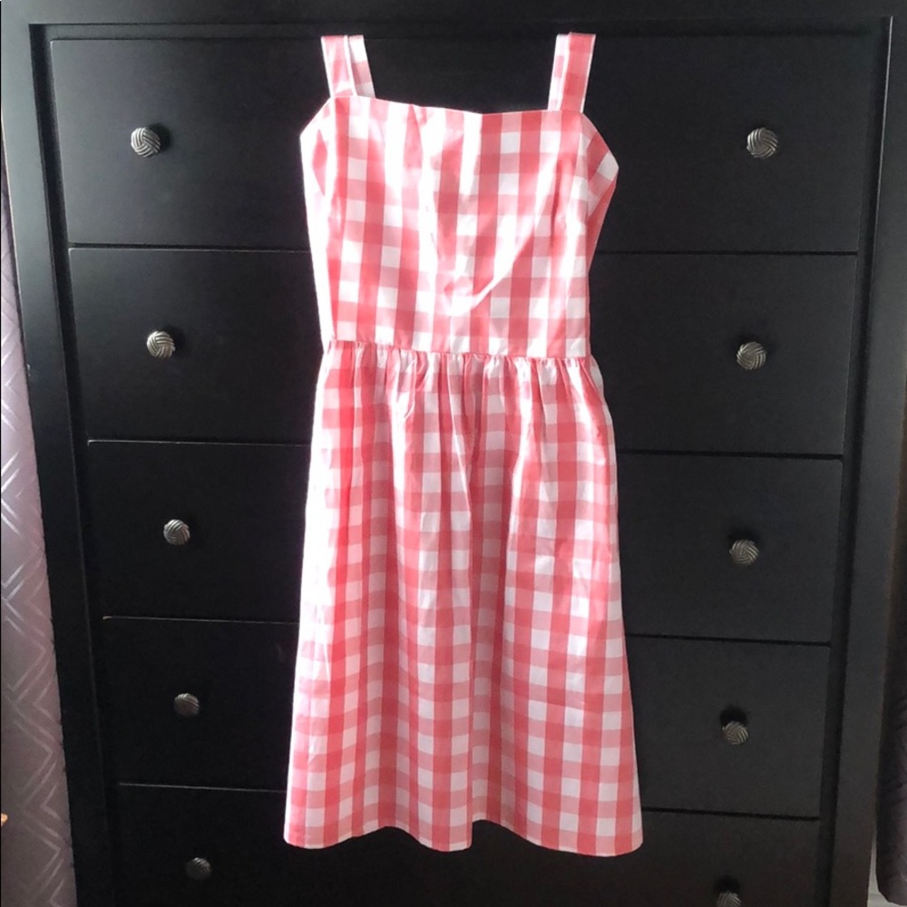 Cute gingham dress by J.Crew